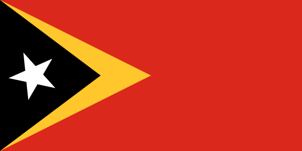 Flag Of East Timor Svg